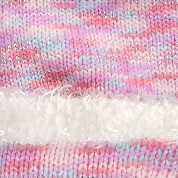 CAPELLI NEW YORK Kids' Girls Space Dye Flip Top Mittens (Big Kid) - Picture 2 of 4